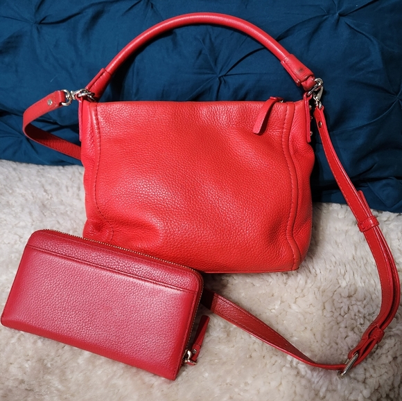 Kate spade crossbody and wallet Tomato red - Picture 3 of 5